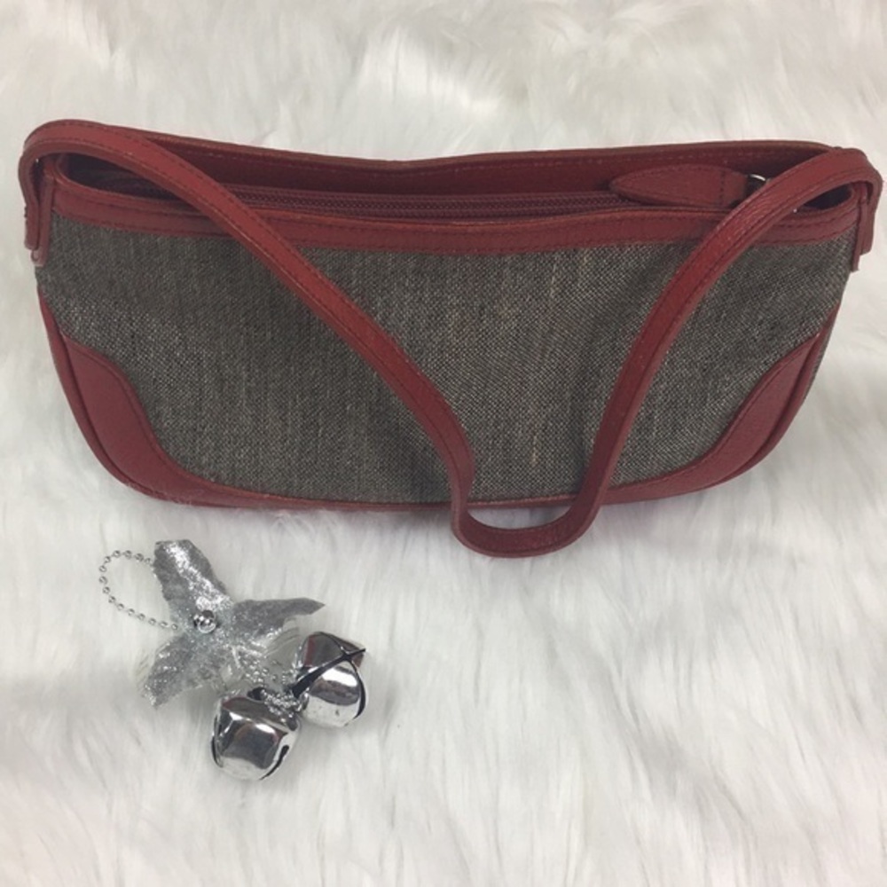 Norma Kamali, Small Handbag (10”x 5”, 18” strap).